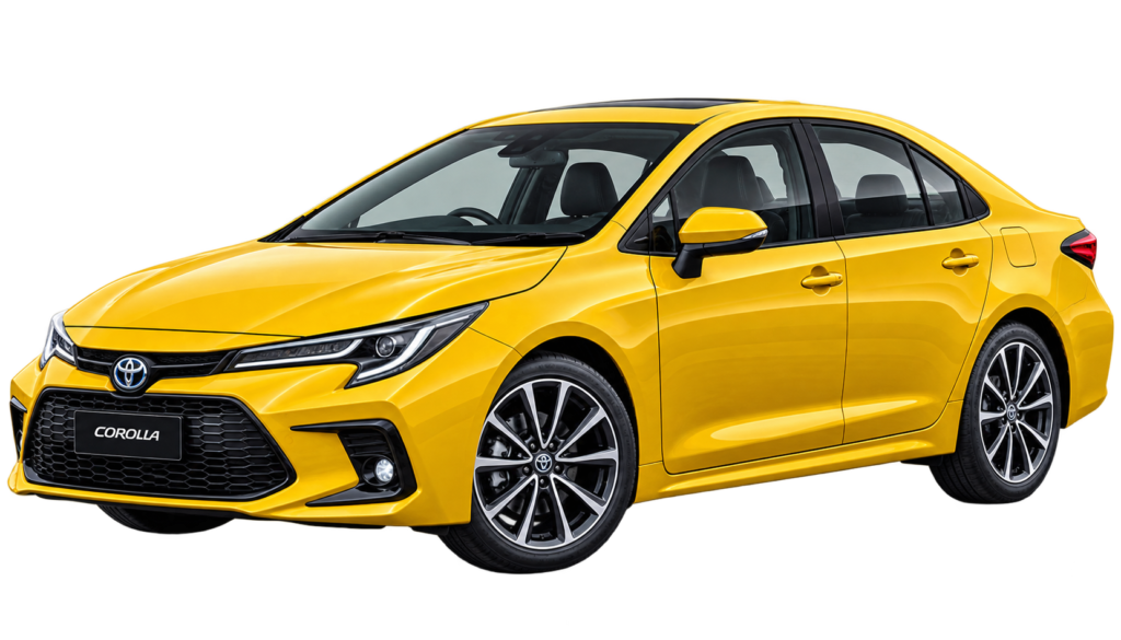 Corolla As a private Taxi